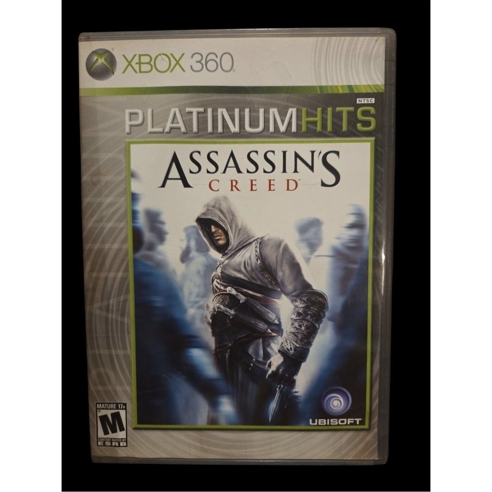 Assassin's Creed Xbox 360 Complete Tested working 2007 Platinum Hits